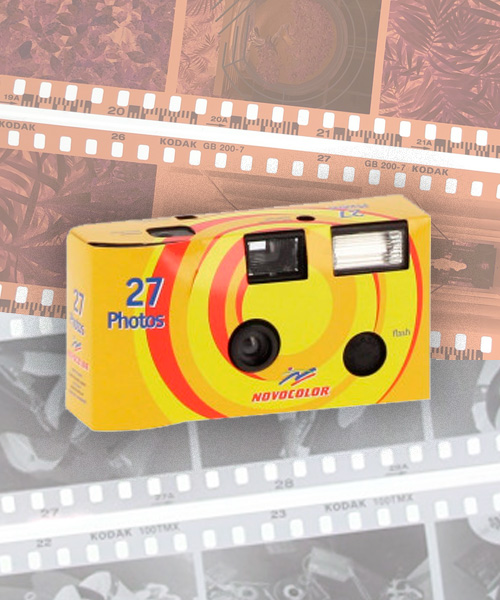 Kodak Camara Pelicula Solo Uso, Desechable, Carrete Analogico